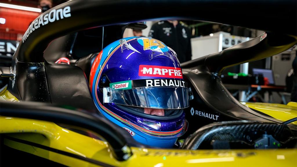 Fernando Alonso test Renault