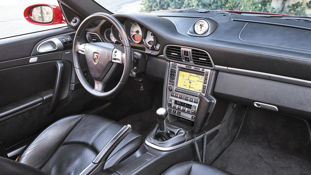 Porsche 911 997 interior