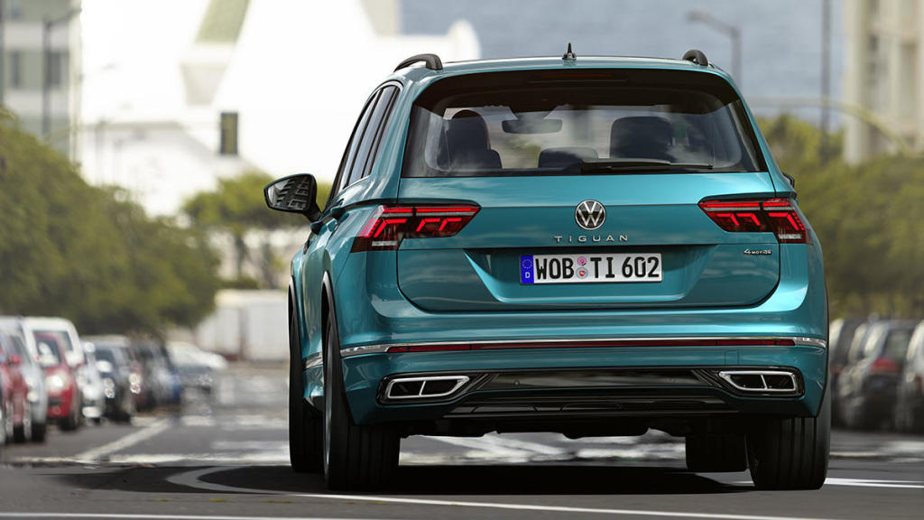 Volkswagen Tiguan trasera