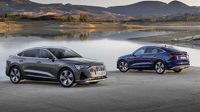 Audi e-tron Sportback estático