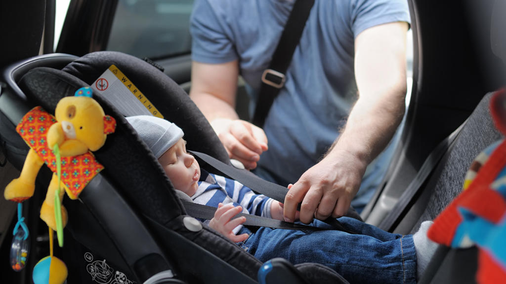 Seguridad vial bebe
