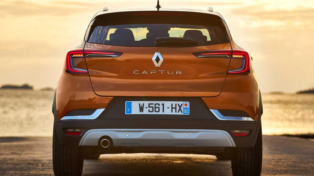 Renault Captur trasera