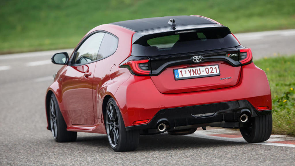 Toyota GR Yaris trasera