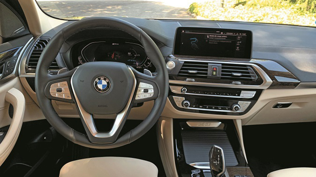 BMW X3 interior