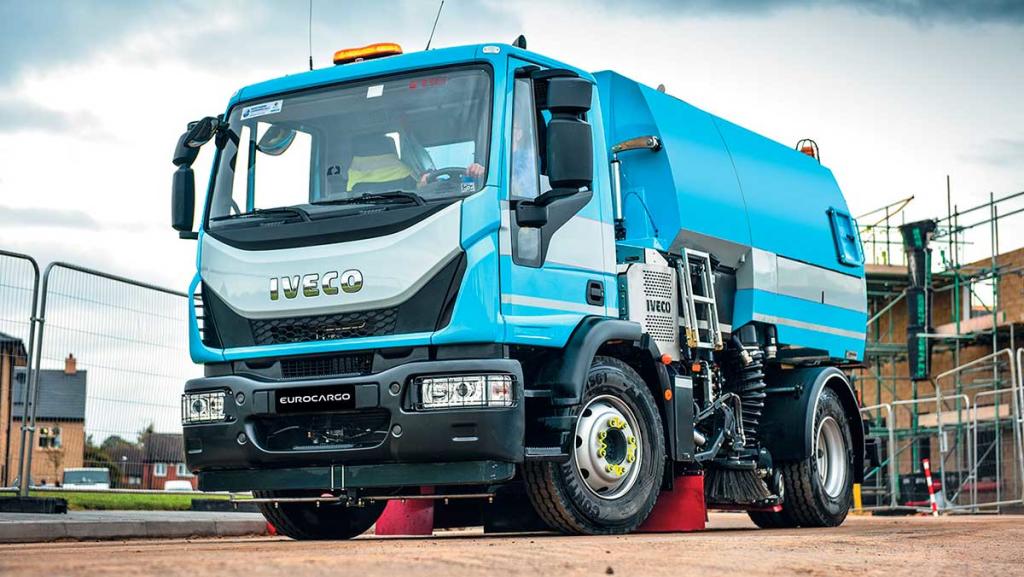 iveco eurocargo barredora