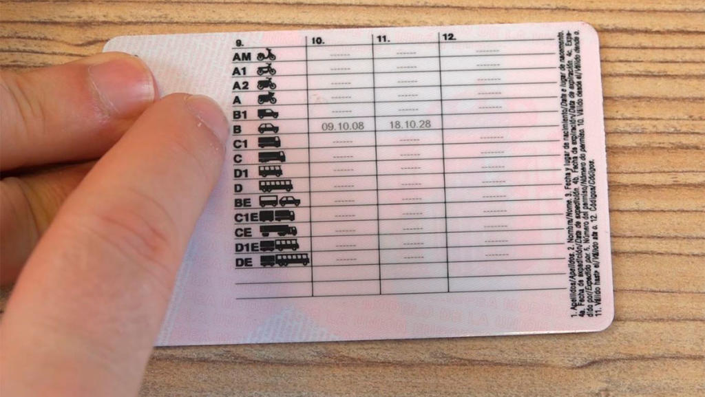carnet de conducir