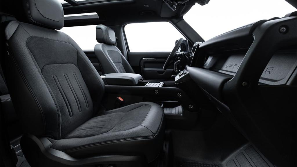 land rover defender v8 my22 interior