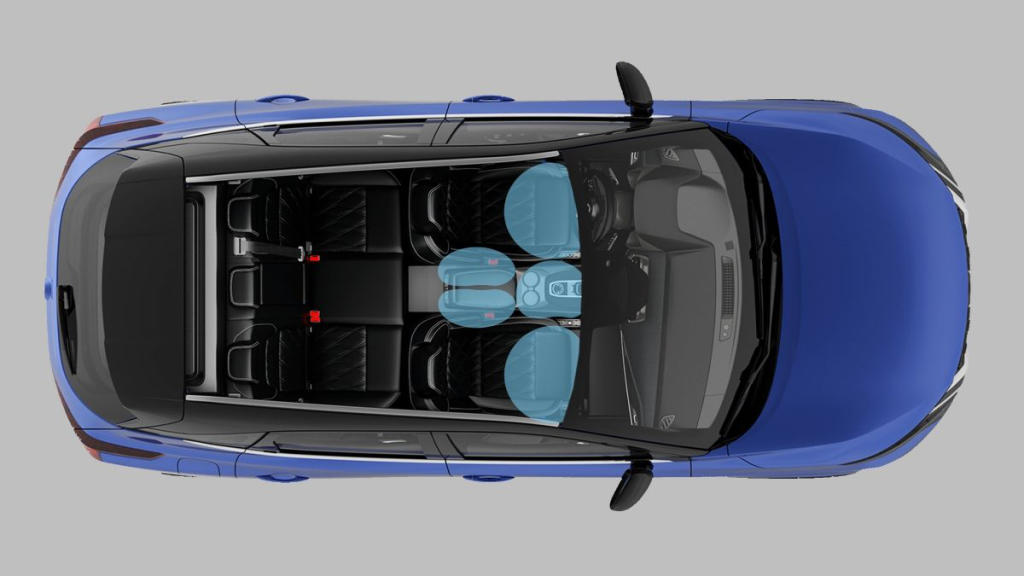 Nissan Qashqai 2021 airbag central