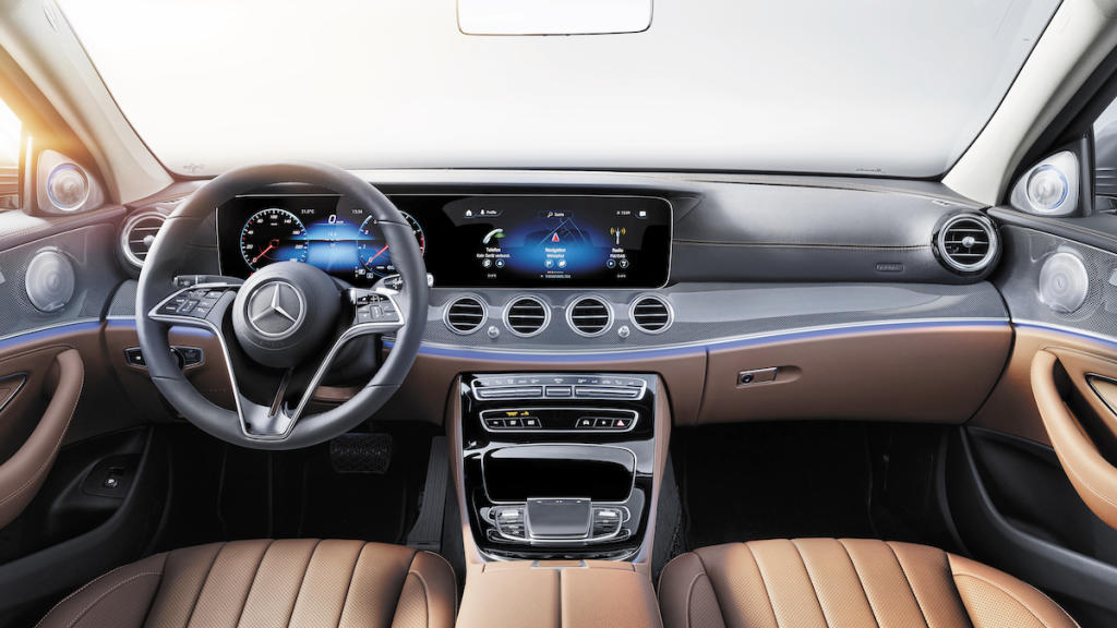 Merceces E 450 4Matic 2021 salpicadero
