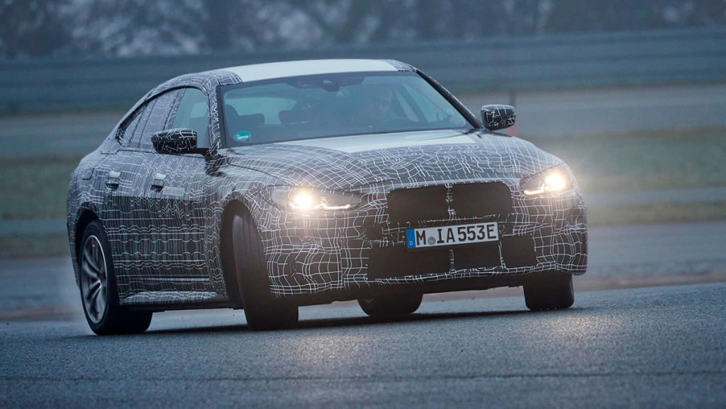 BMW i4 prototipo 2021
