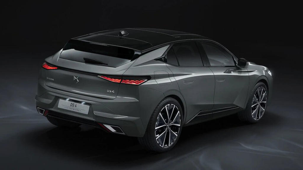 Trasera del DS 4 2021 híbrido enchufable