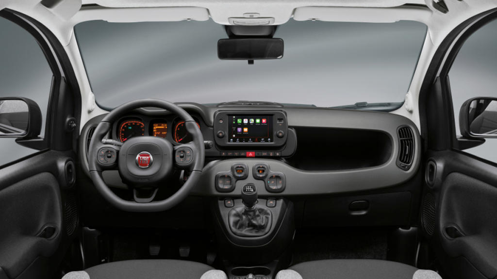 fiat panda city life interior