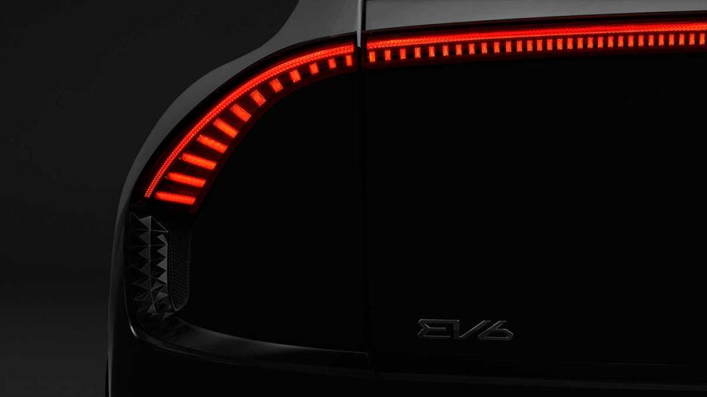 kia desvela ev6 rear lamp detail