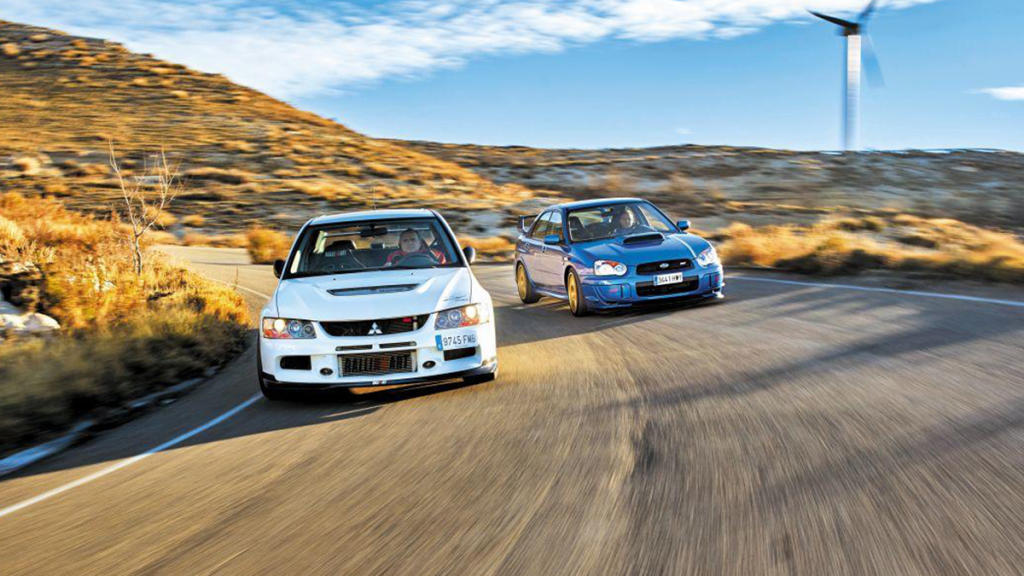 Subaru Impreza vs Mitsubishi Lancer EVO