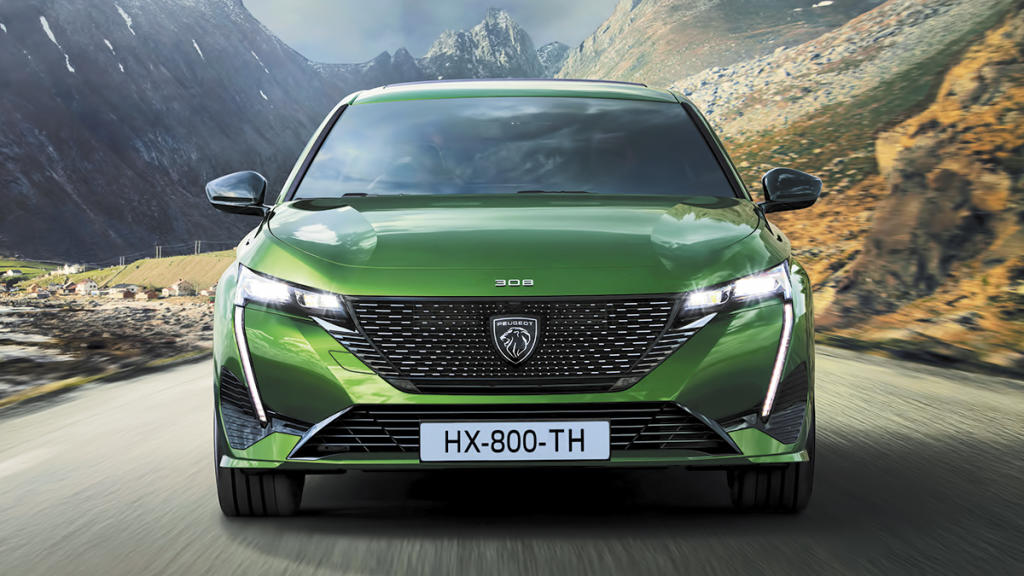 Peugeot 308 2021 frontal