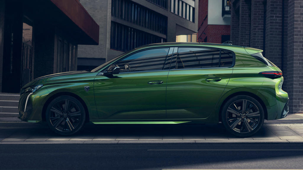 Peugeot 308 2021 perfil