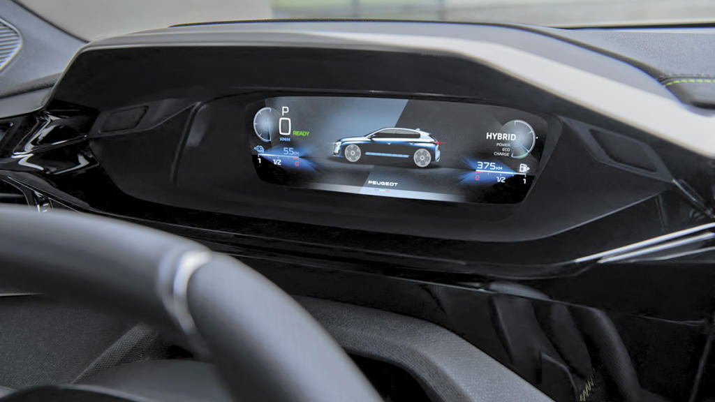 Peugeot 3078 instrumentación