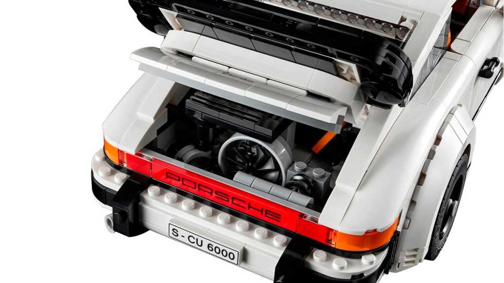 Motor Porsche 911 Lego