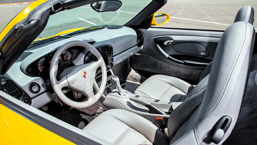 Porsche Boxster interior
