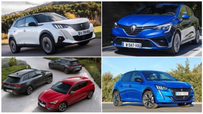 Los 10 coches más vendidos en febrero de 2021