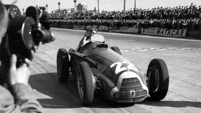 Fotos de los campeones del Mundo de Formula 1 (1950-1974)
