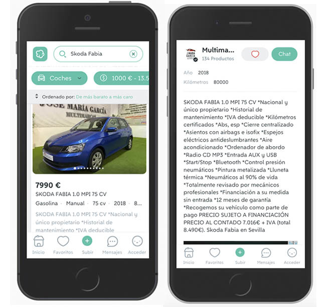 Skoda Fabia Wallapop