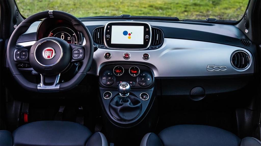 Fiat 500 Hey Google