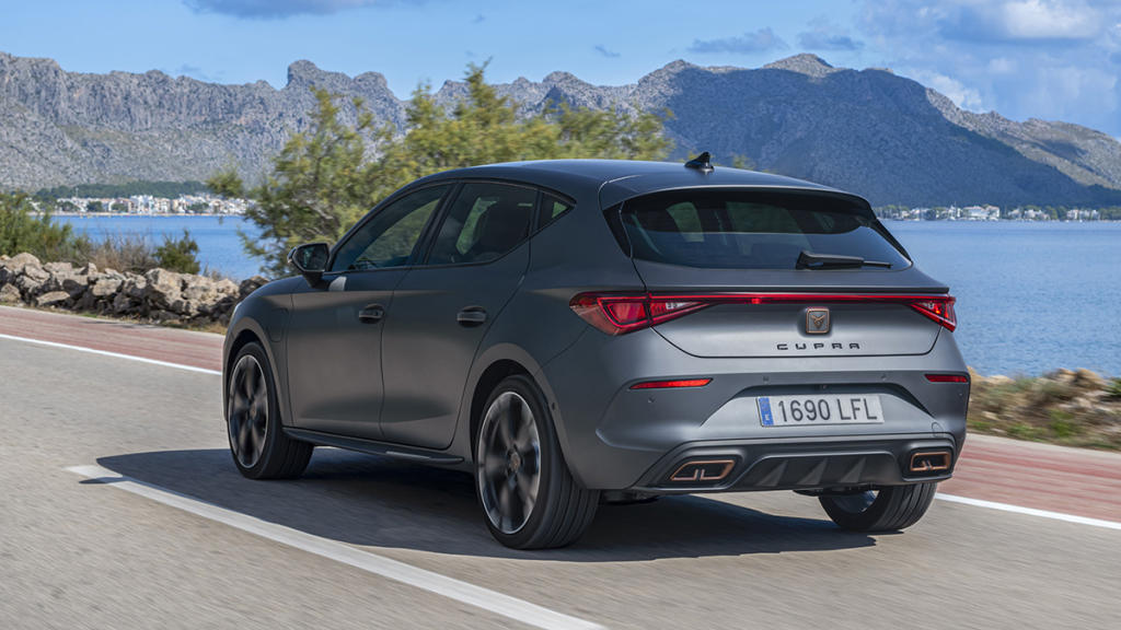 Cupra León trasera