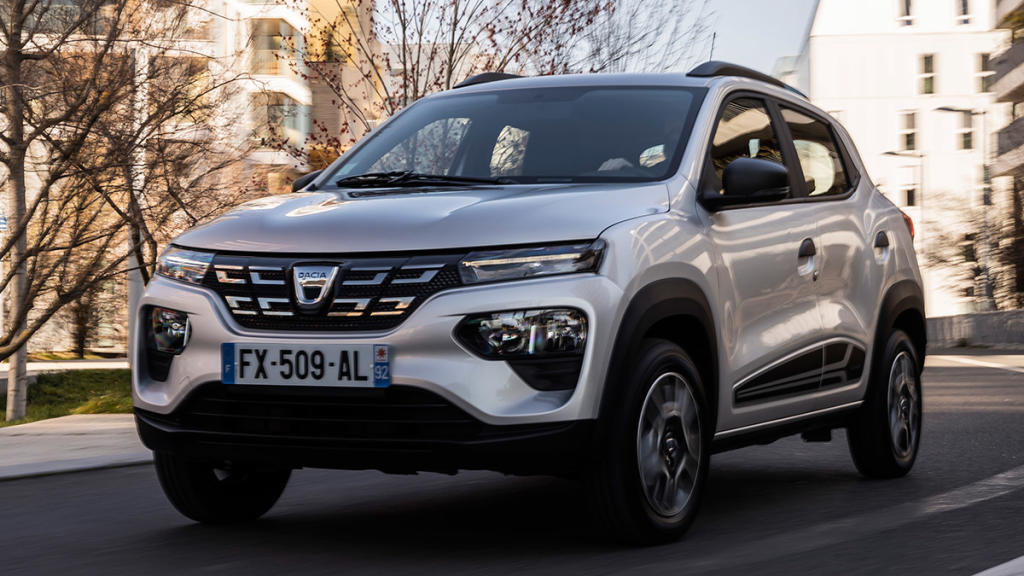 dacia spring 2021 frontal