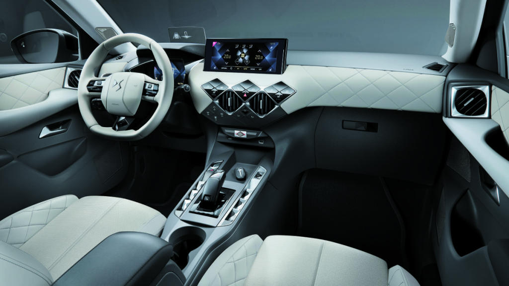 ds3 crossback e tense interior