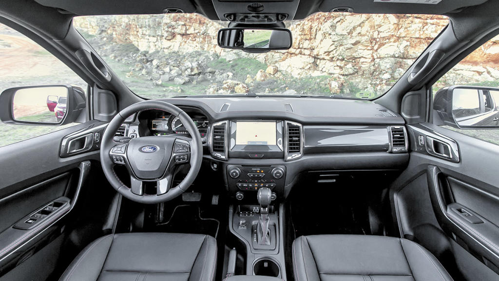 Ford Ranger 2021 interior