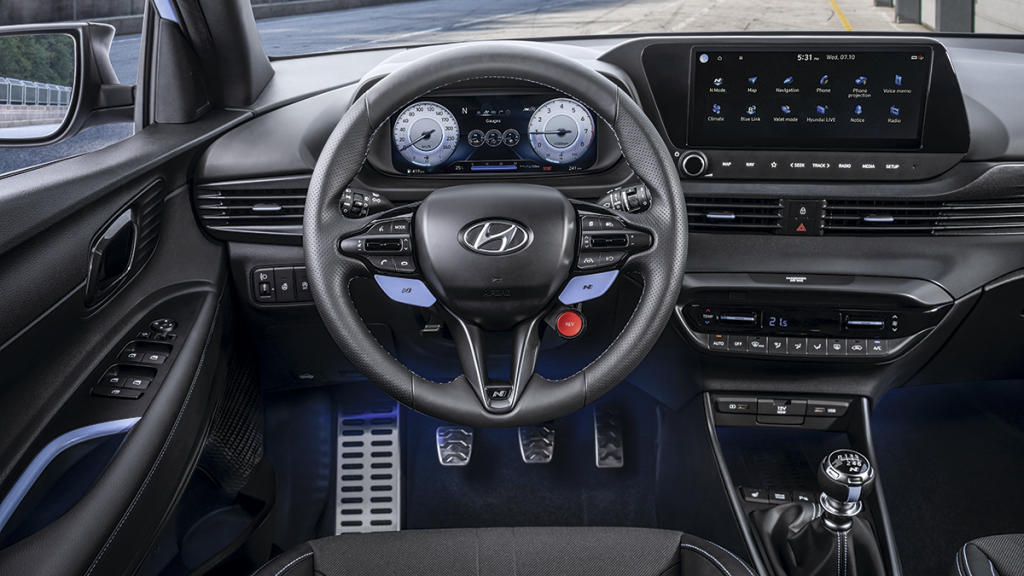 Hyundai i20 N interior