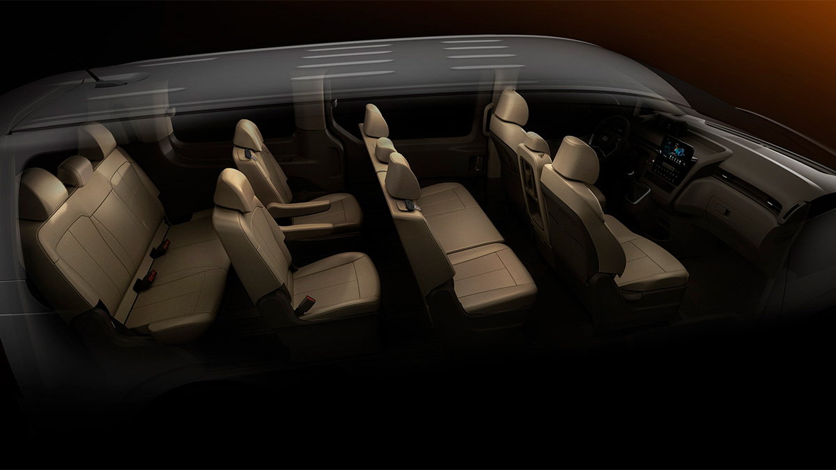 Hyundai Staria interior