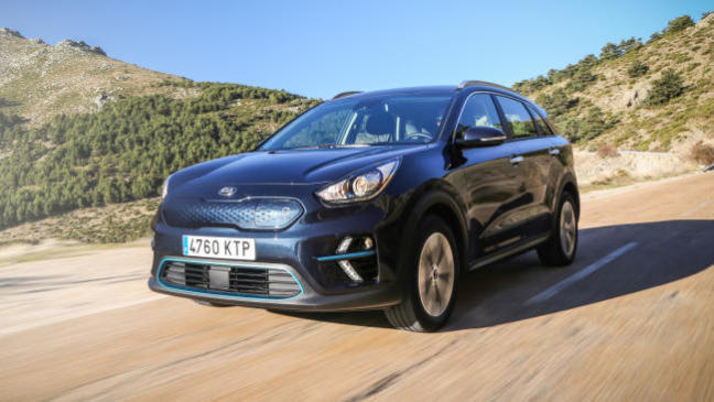 Fotos del Kia e-Niro en acción
