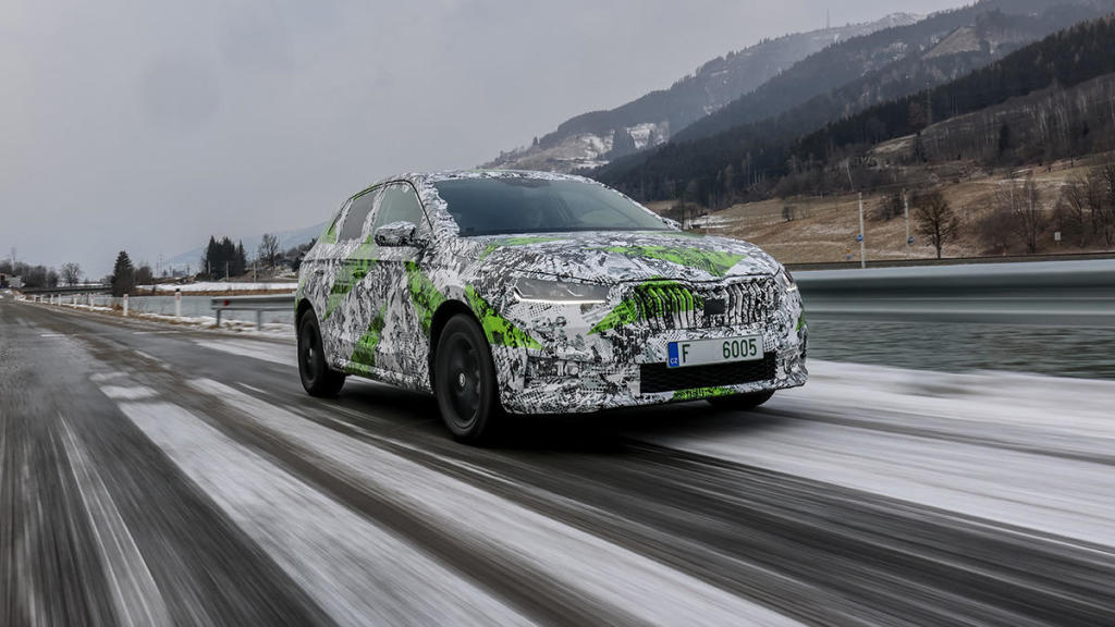 Skoda Fabia 2021 interior