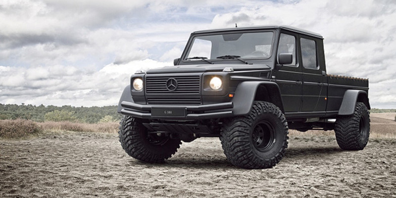 2002 mercedes benz g500 xxl pickup truck