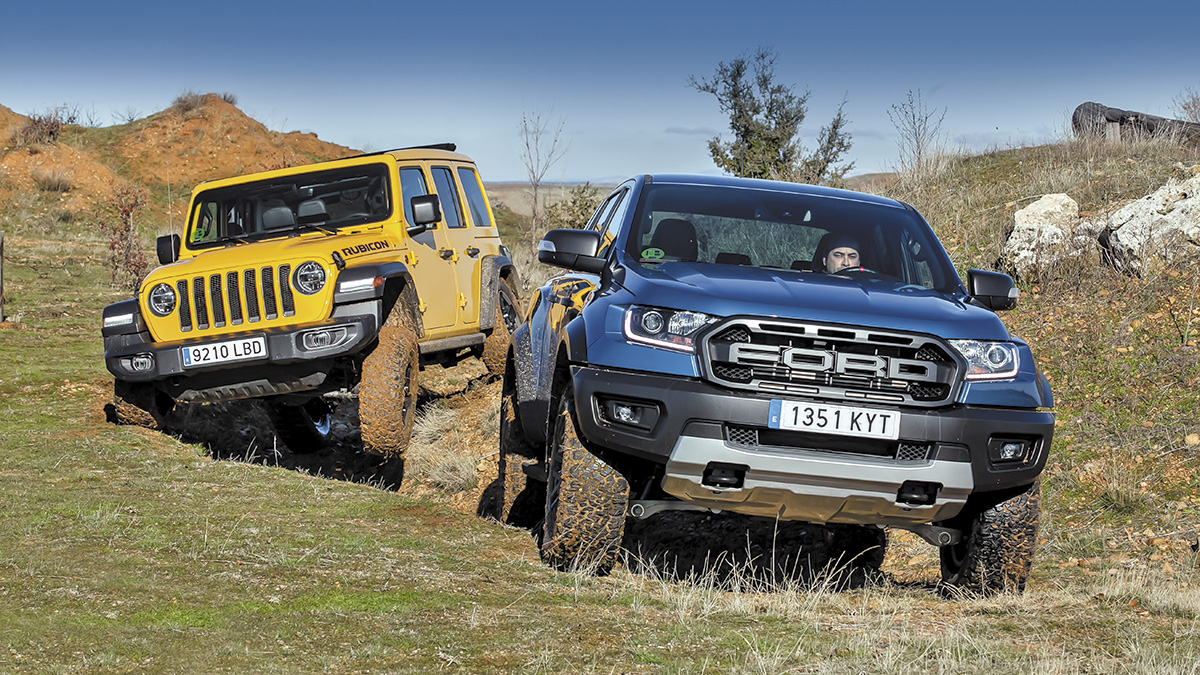 Jeep Wrangler Rubicon vs. Ford Ranger Raptor: Extremos - Autofácil