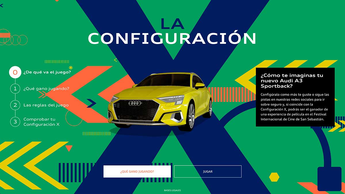 Descubrir la configuración secreta del nuevo Audi A3 Sportback tiene premio 1