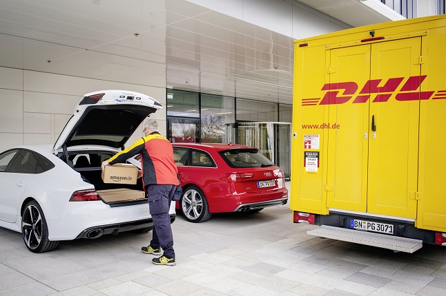 audi dhl y amazon facilitan la compra online