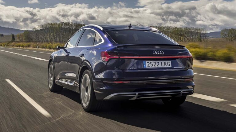 audi e tron sportback baja