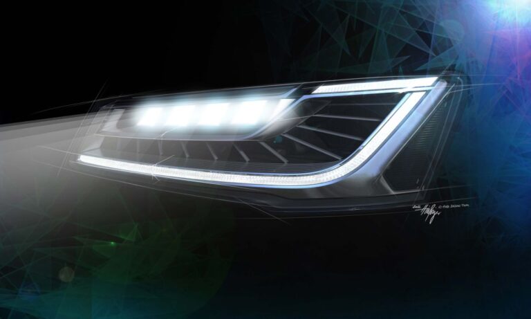 audi matrix led
