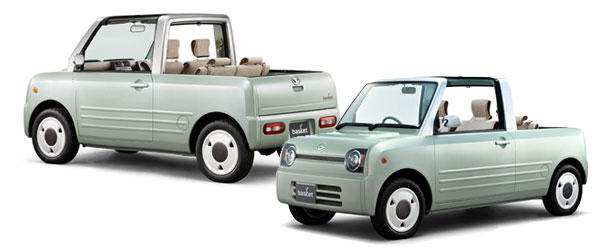 Daihatsu Basket Concept, un Mehari a la japonesa