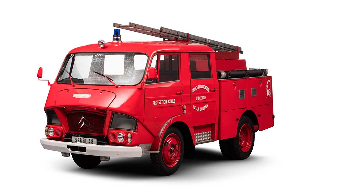 Historia del Type 350 'Belfagor', el furgón multipropósito de Citroën 1 camionpompier citroencommunicationdr