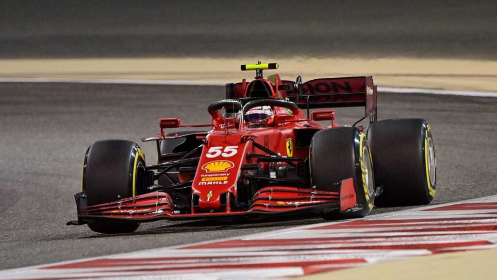 Carlos Sainz en Ferrari