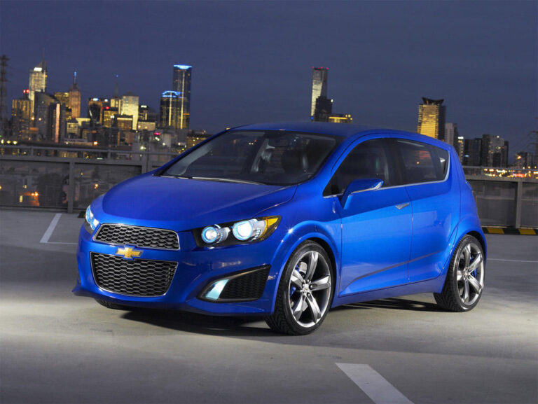 Chevrolet Aveo RS, adelanto de la segunda generación