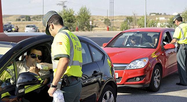 Las pruebas de alcoholemia que se esperan en un control de alcoholemia