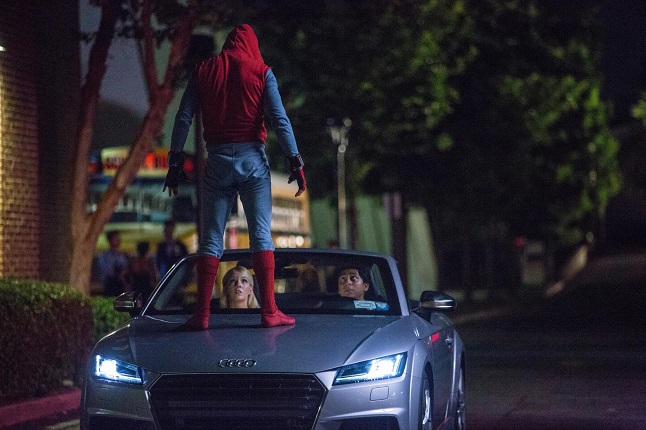 el nuevo audi a8 debuta en spiderman