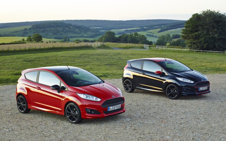 fiesta red black edition