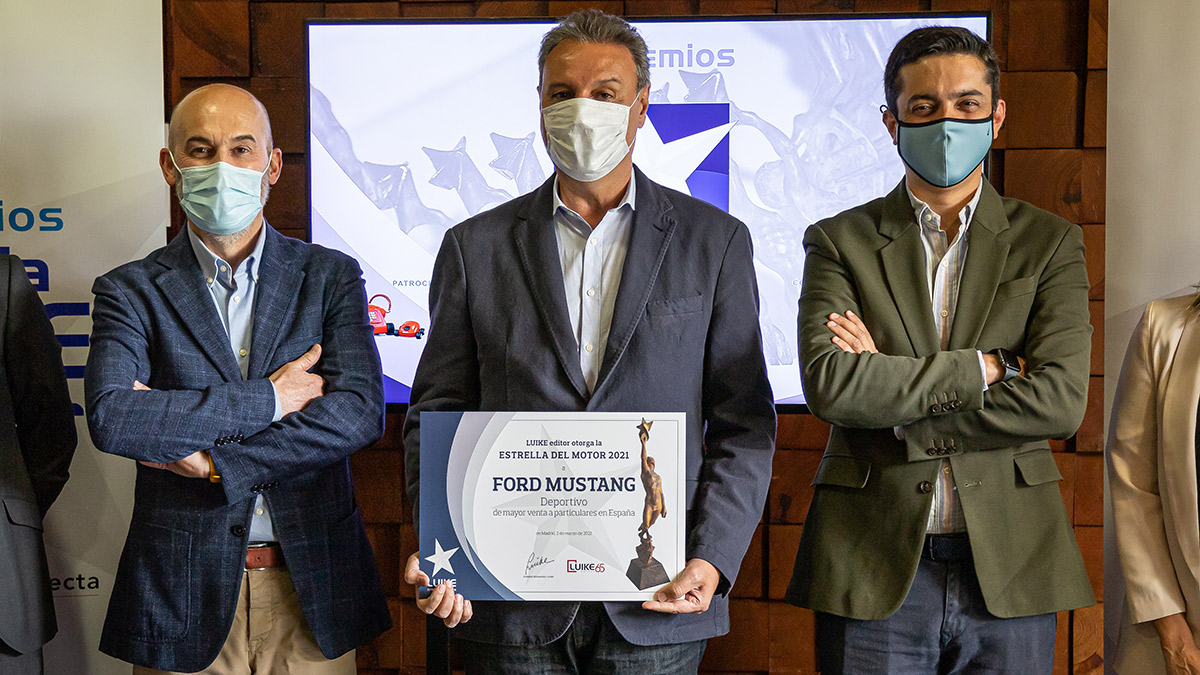 El Ford Mustang, Estrella LUIKE al Automóvil Deportivo de Mayor Venta a Particulares 1 ford5 1 1