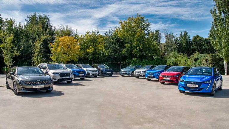 gama electrificada psa